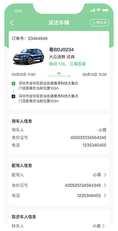 租車軟件開發(fā)